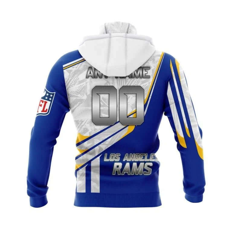 Hoodie Mask Los Angeles Rams | Custom Name | Limited Edition - Image 2