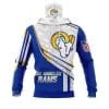 Hoodie Mask Los Angeles Rams | Custom Name | Limited Edition