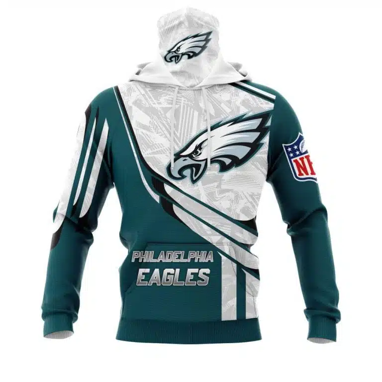 Hoodie Mask Philadelphia Eagles | Custom Name | Limited Edition
