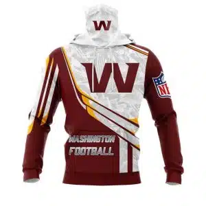 Hoodie Mask Washington Commanders | Custom Name | Limited Edition