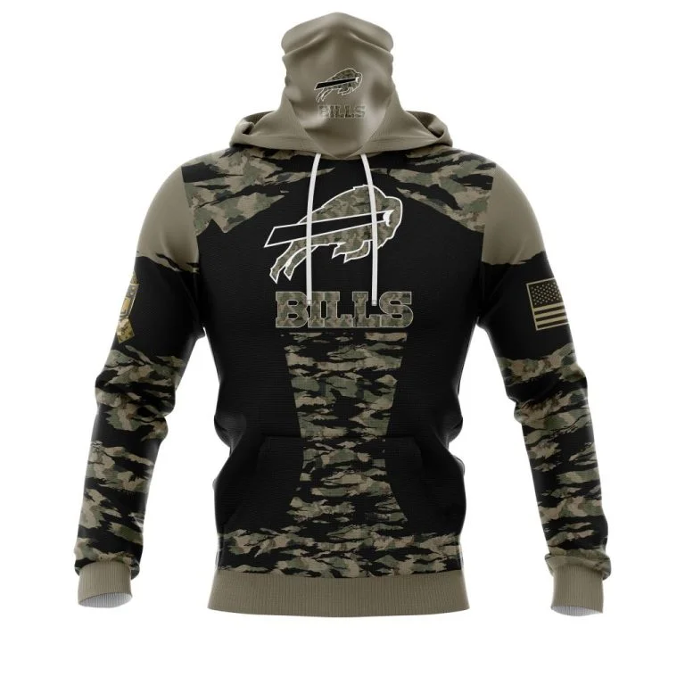 Hoodie Mask Buffalo Bills | Custom Name | Limited Edition
