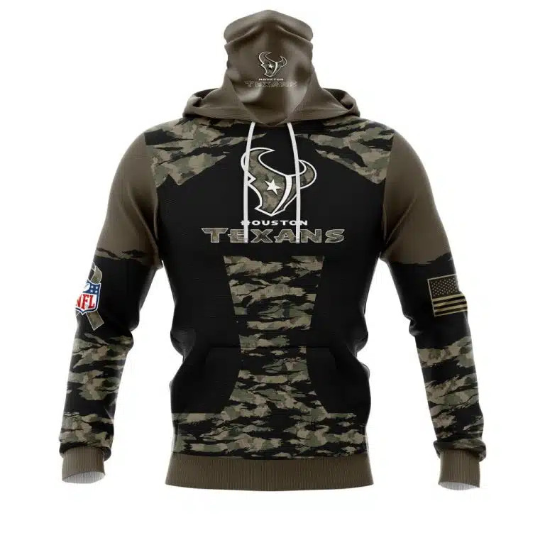 Hoodie Mask Houston Texans | Custom Name | Limited Edition
