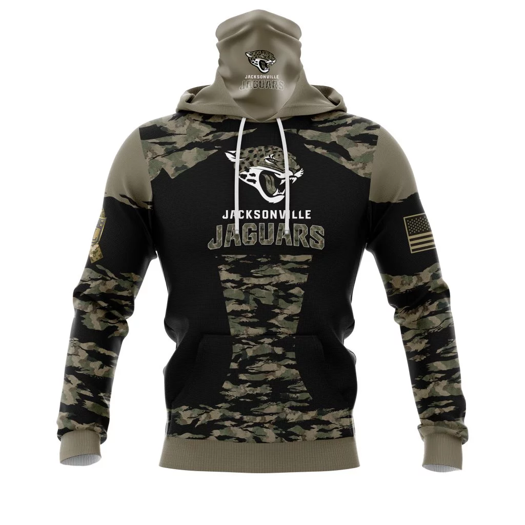 Hoodie Mask Jacksonville Jaguars | Custom Name | Limited Edition