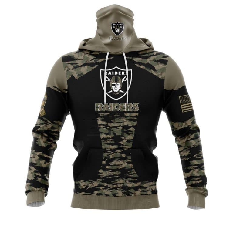 Hoodie Mask Las Vegas Raiders | Custom Name | Limited Edition