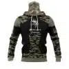 Hoodie Mask Minnesota Vikings | Custom Name | Limited Edition