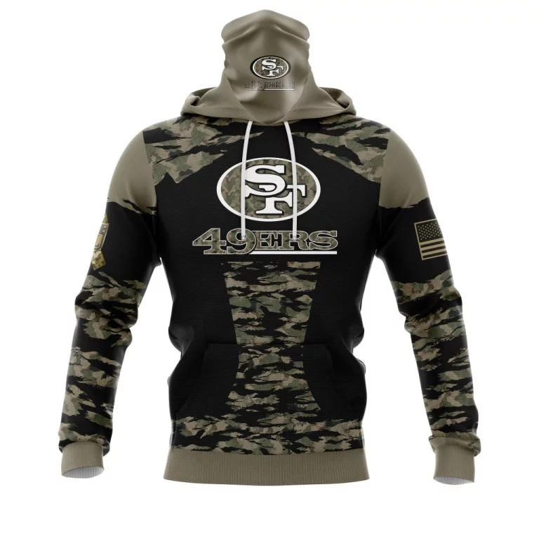 Hoodie Mask San Francisco 49ers | Custom Name | Limited Edition
