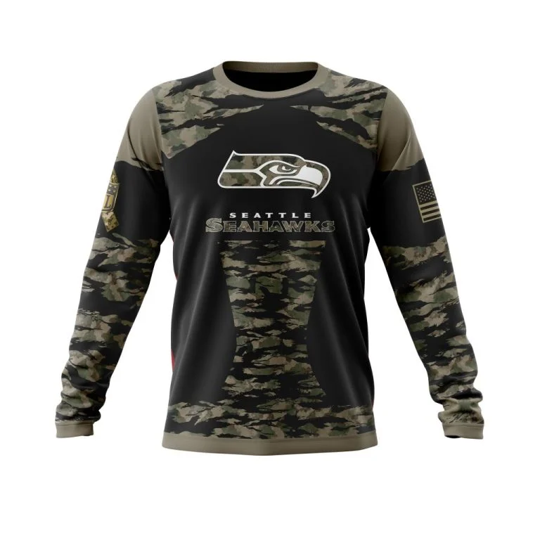 Custom Your  Name Seattle Seahawks JN72 - Image 6