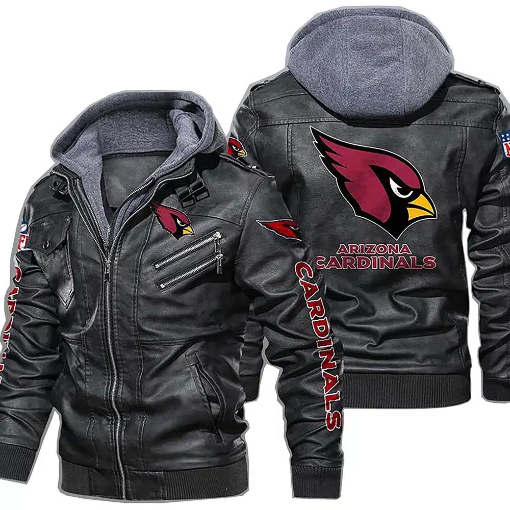 Arizona Cardinals Leather Jacket UW76