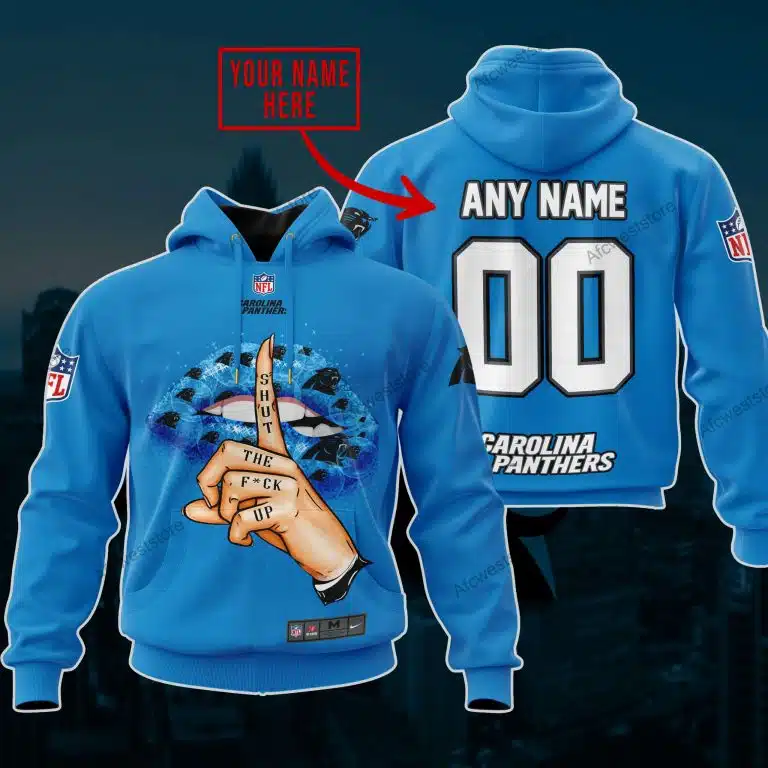 Shut The Fck Up | Carolina Panthers | Custom Your Name