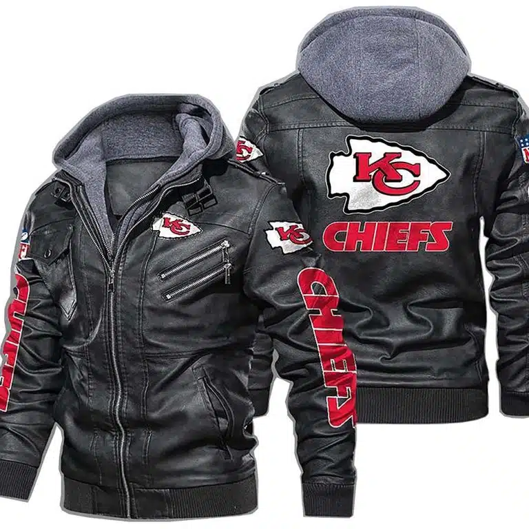 Kansas City Chiefs Leather Jacket LF28