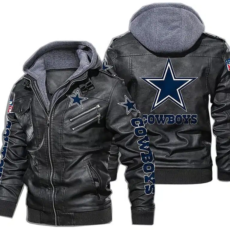 Dallas Cowboys Leather Jacket OX46
