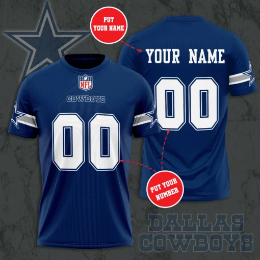 Customize Your Name Dallas Cowboys CE51