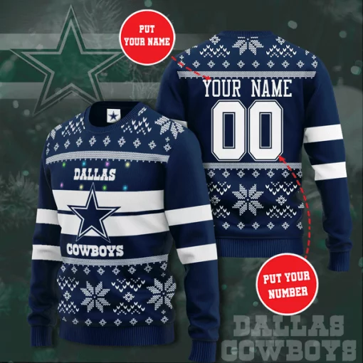 Customize Your Name Dallas Cowboys WV29