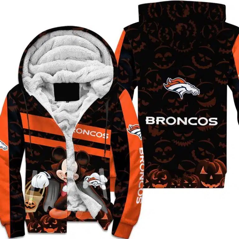 Denver Broncos Fleece Hoodie JT47