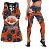 Denver Broncos Women's Hollow Out Tank Top + Legging KT58