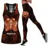 Denver Broncos Women's Hollow Out Tank Top + Legging IR71
