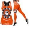 Denver Broncos Women's Hollow Out Tank Top + Legging JD57