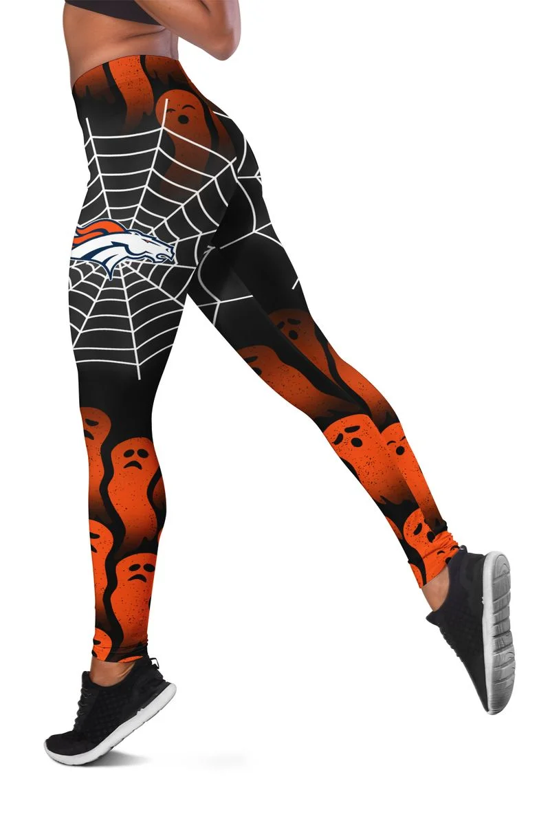 Denver Broncos Women's Hollow Out Tank Top + Legging ET71 - Image 2