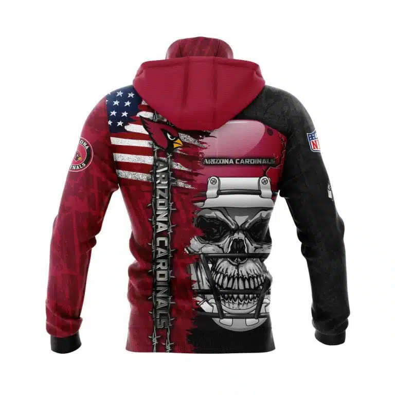 Hoodie Mask Arizona Cardinals | Custom Name | Limited Edition - Image 2