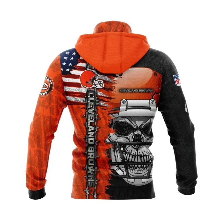 Hoodie Mask Cleveland Browns | Custom Name | Limited Edition - Image 2