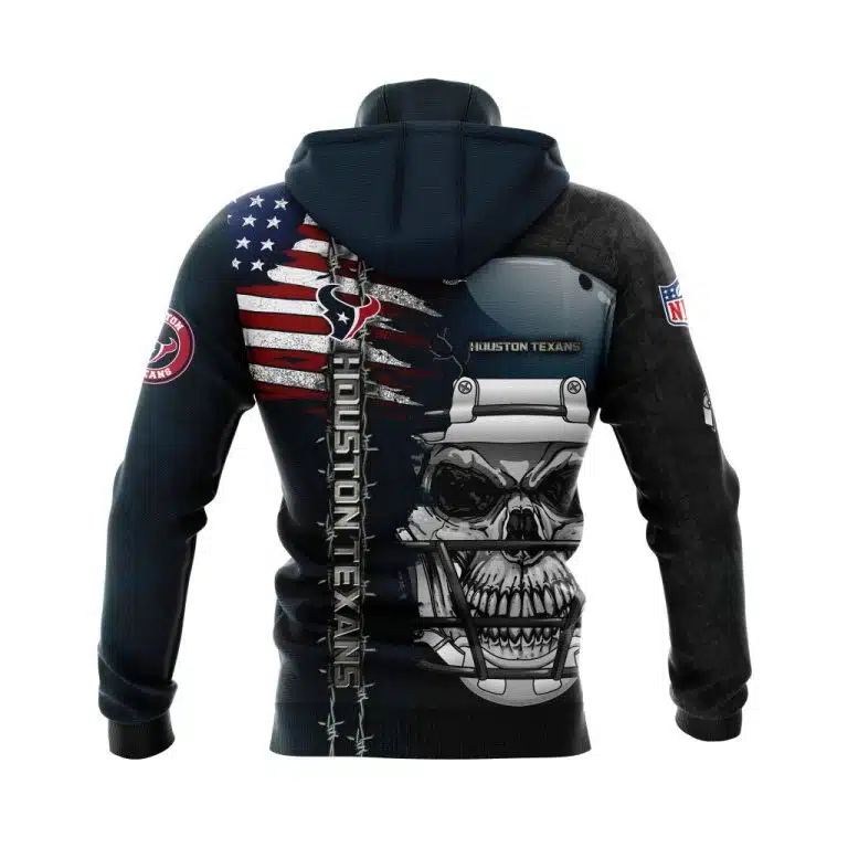 Hoodie Mask Houston Texans | Custom Name | Limited Edition - Image 2