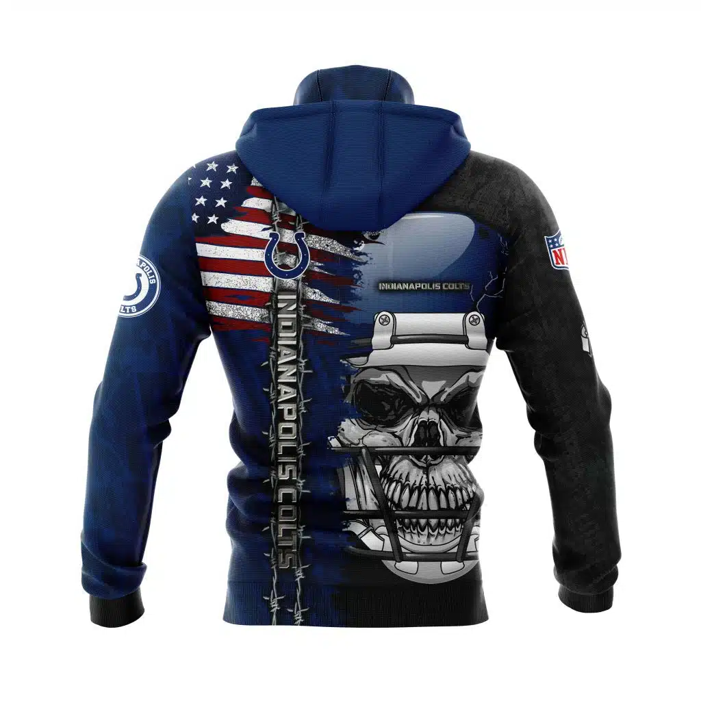 Hoodie Mask Indianapolis Colts | Custom Name | Limited Edition - Image 2