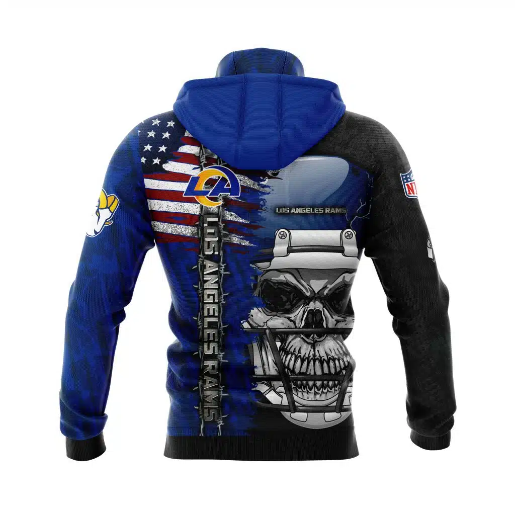 Hoodie Mask Los Angeles Rams | Custom Name | Limited Edition - Image 2