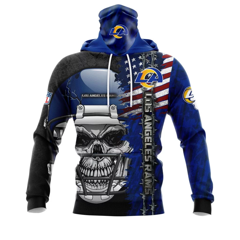 Hoodie Mask Los Angeles Rams | Custom Name | Limited Edition