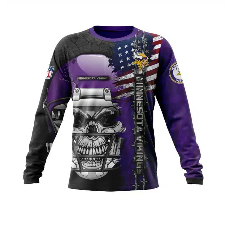 Clothes Minnesota Vikings NQ11 - Image 6