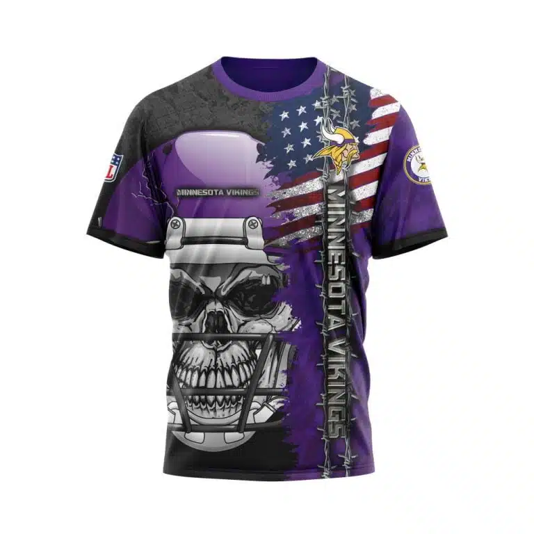 Clothes Minnesota Vikings NQ11 - Image 4