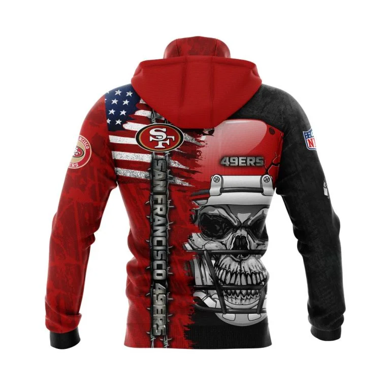 Hoodie Mask San Francisco 49ers | Custom Name | Limited Edition - Image 2