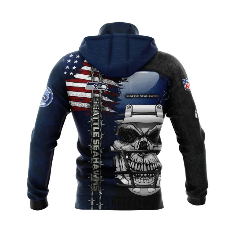 Hoodie Mask Tennessee Titans | Custom Name | Limited Edition - Image 2