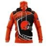 Hoodie Mask Cleveland Browns| Custom Name | Limited Edition