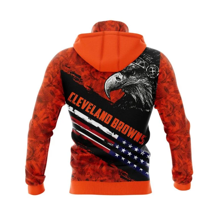 Hoodie Mask Cleveland Browns | Custom Name | Limited Edition - Image 2