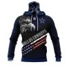 Hoodie Mask Dallas Cowboysls | Custom Name | Limited Edition