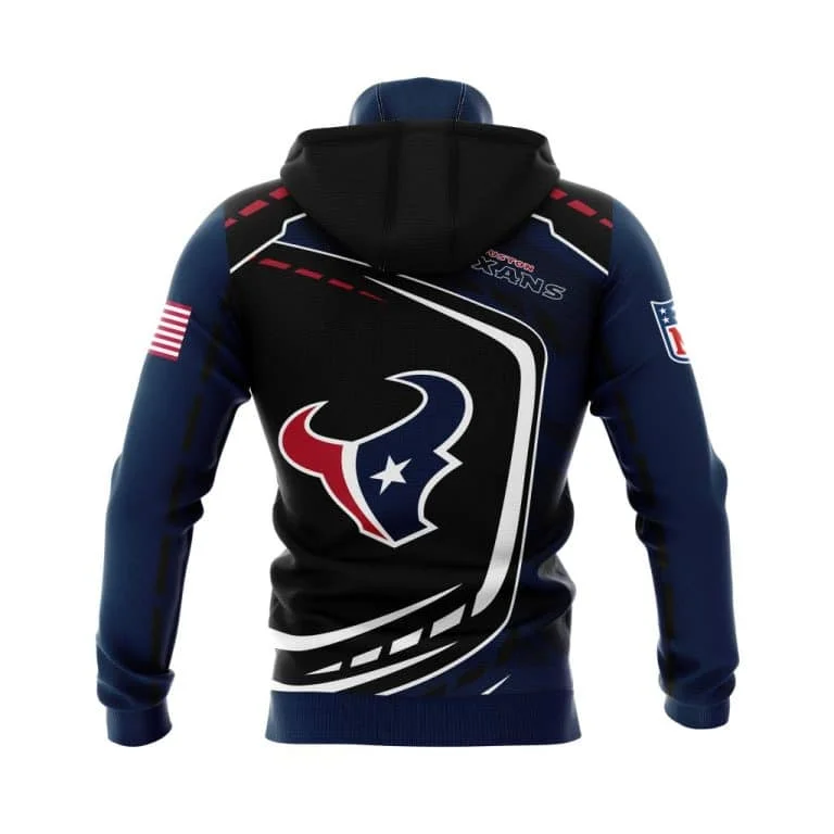 Hoodie Mask Houston Texans | Custom Name | Limited Edition - Image 2