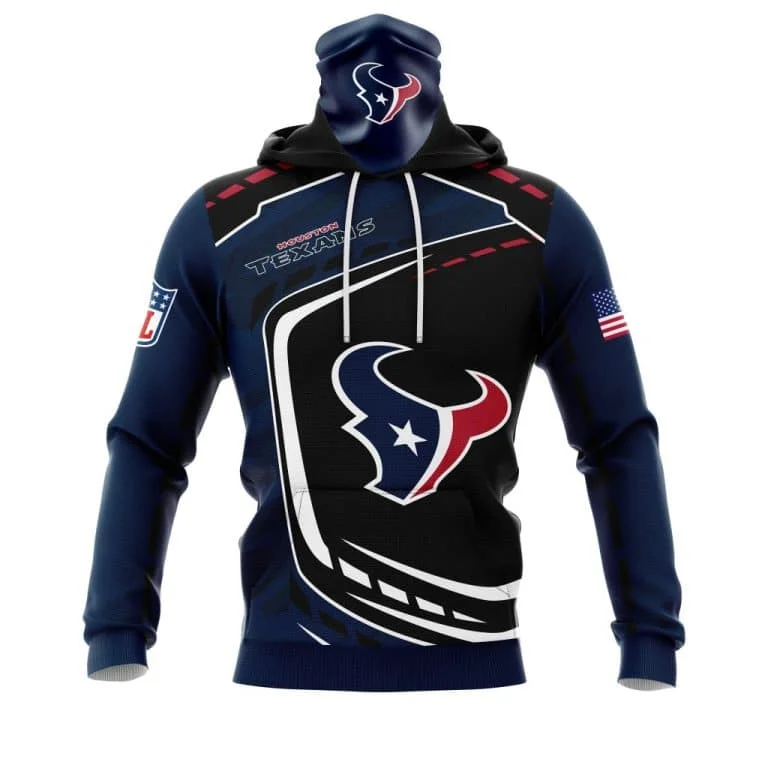 Hoodie Mask Houston Texans | Custom Name | Limited Edition