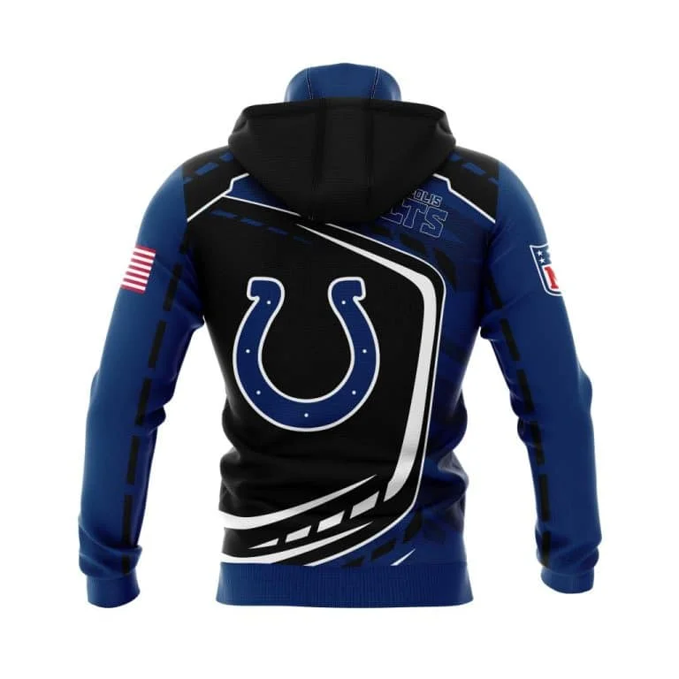 Hoodie Mask Indianapolis Colts | Custom Name | Limited Edition - Image 2