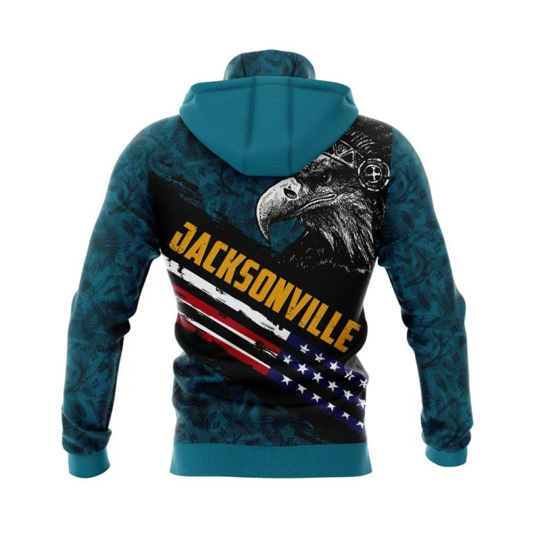 Hoodie Mask Jacksonville Jaguars | Custom Name | Limited Edition - Image 2