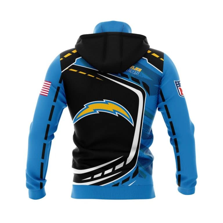 Hoodie Mask Los Angeles Chargers | Custom Name | Limited Edition - Image 2