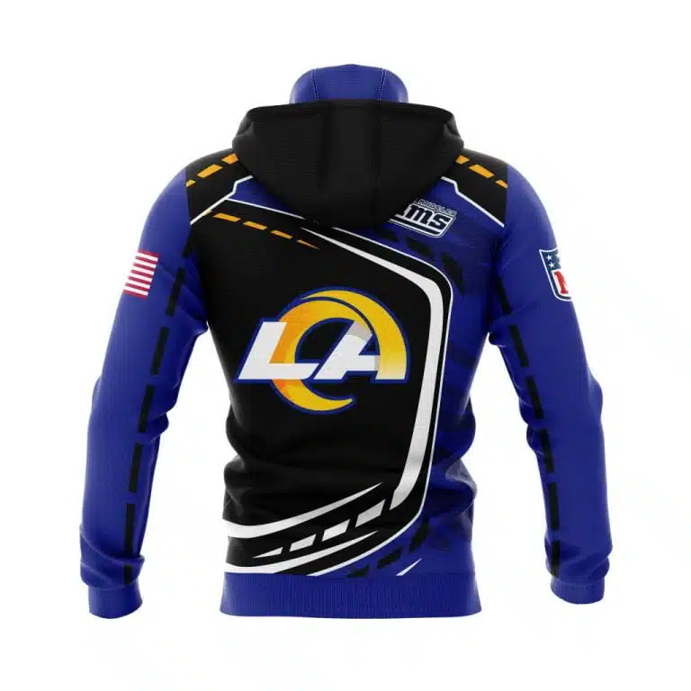 Hoodie Mask Los Angeles Rams | Custom Name | Limited Edition - Image 2