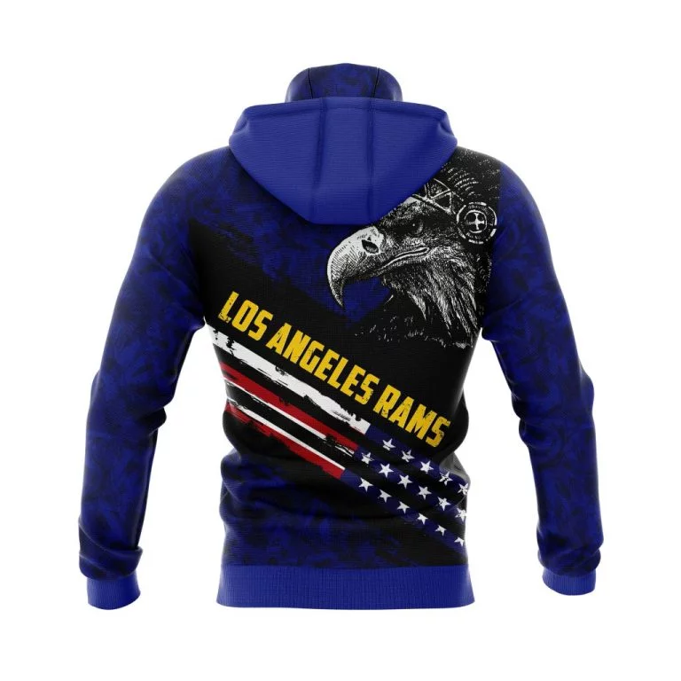 Hoodie Mask Los Angeles Rams | Custom Name | Limited Edition - Image 2