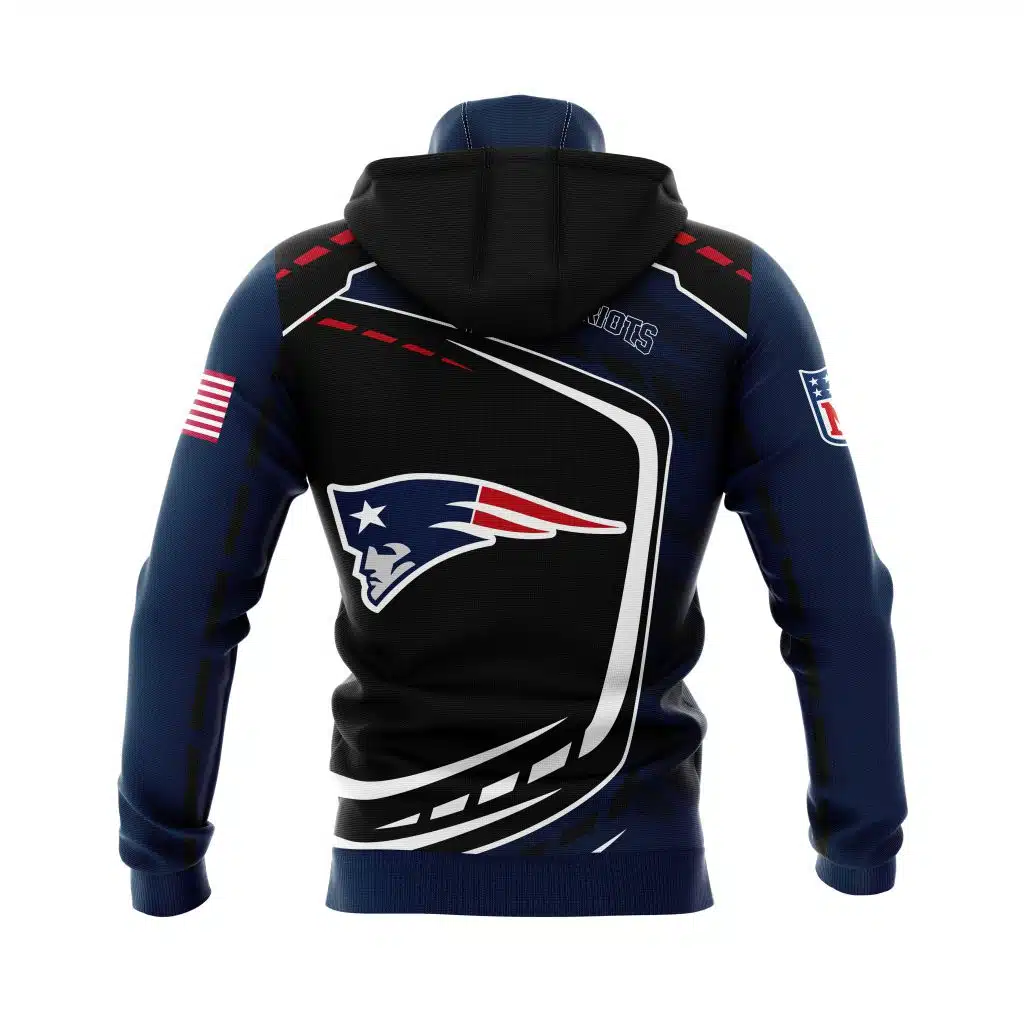 Hoodie Mask New England Patriots | Custom Name | Limited Edition - Image 2