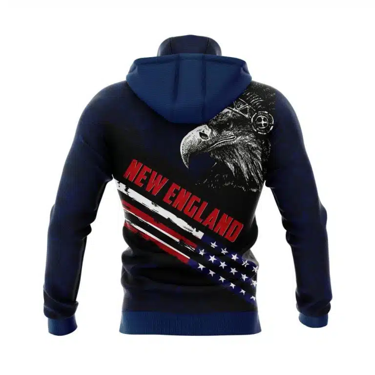 Hoodie Mask New England Patriots | Custom Name | Limited Edition - Image 2