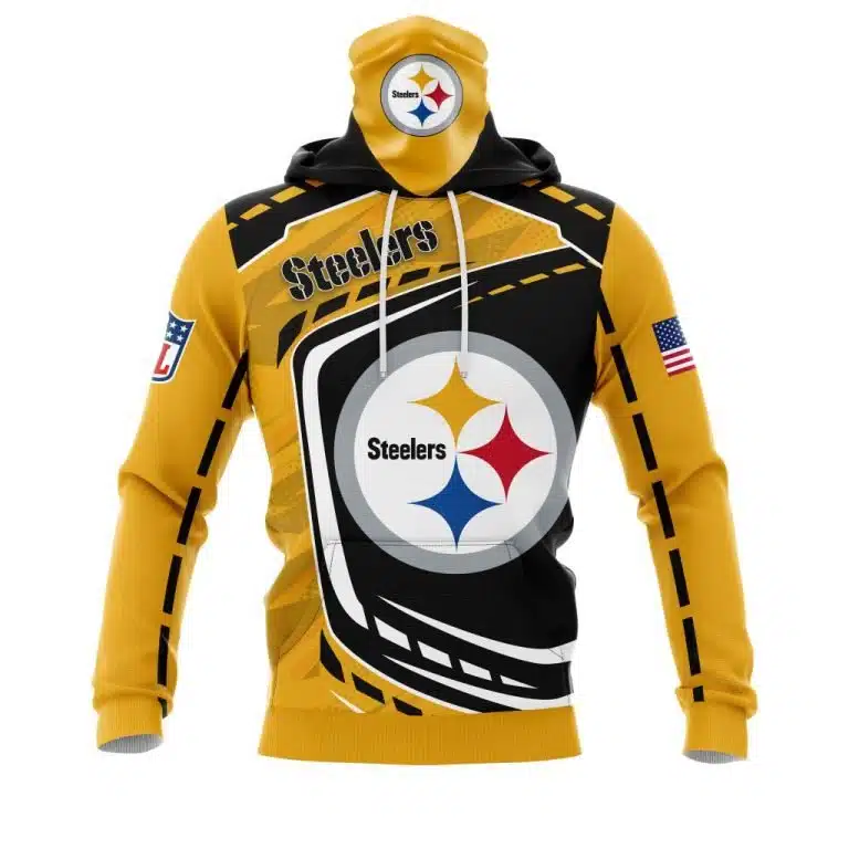 Hoodie Mask Pittsburgh Steelers | Custom Name | Limited Edition