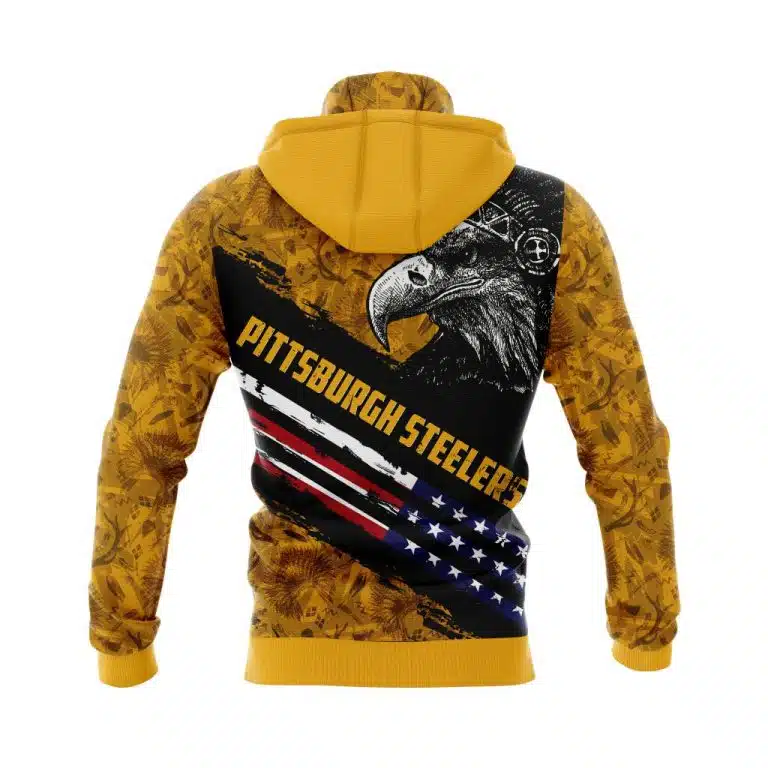 Hoodie Mask Pittsburgh Steelers | Custom Name | Limited Edition - Image 2