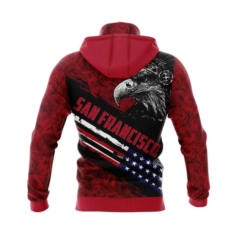 Hoodie Mask San Francisco 49ers | Custom Name | Limited Edition - Image 2