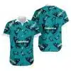 Combo Miami Dolphins Button-Up Shirt & Men Shorts SH65