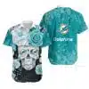 Miami Dolphins Button-Up Shirt KR87