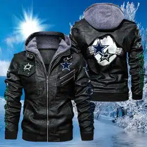 Dallas Cowboys Leather Jacket UR76